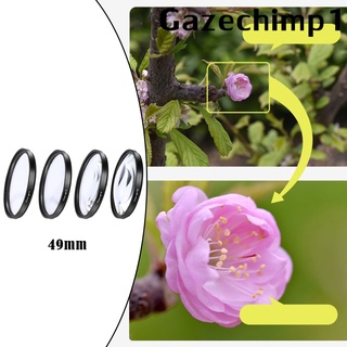 [Gazechimp1] Kit de filtro de primer plano +1 +2 +4 +10 lentes de vidrio óptico para cámaras digitales (1)
