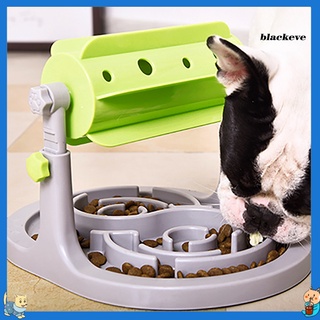 Be-Cat - cuenco de comida para perros, juguete tipo tambor, alimentador de fugas, utensilios ajustables para mascotas (1)