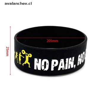 (hotsale) NO PAIN NO GAIN Silicone Bracelet For Men Fashion Outdoor Basketball Wristband {bigsale} (7)