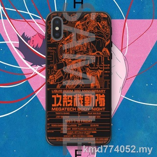 Ghost In The Shell Cyberpunk Anime periférico Apple Huawei funda del teléfono móvil (1)