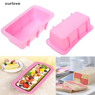 [ourlove] molde rectangular de silicona antiadherente para pan pan pastel molde para hornear pan horno [ourlove]