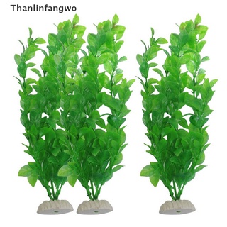 [tfnl] 10.6" altura verde plástico plantas de agua artificiales para acuario tanque de peces asf