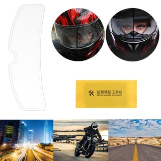 khaos* impermeable casco de motocicleta lente película protectora transparente visera escudo pegatina