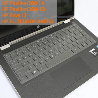 Hp Pavilion X360 - funda de teclado para portátil (14 pulgadas, para pabellón X360, 13,4 cm, alto, transparente, teclado, piel)