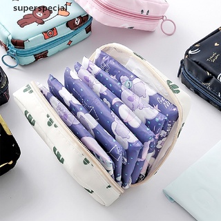 cial Trendy Cute Pure Cotton Cloth Menstual Pad Period Sanitary Napkin Storage Bag n (6)