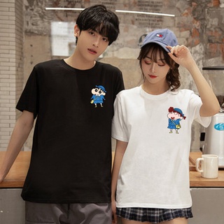 Xiaoxin de dibujos animados pareja camiseta de verano camiseta de manga corta camisetas pareja Top 4135