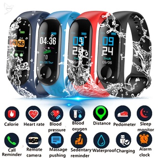 M3 Smartband Smartwatch frecuencia cardíaca presión arterial Mi Band 3 Killer