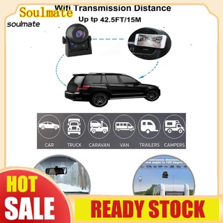 Soulmate cámara de vídeo duradera Ultra alta claridad WiFi inalámbrico coche cámara de respaldo anticorrosivo para camión