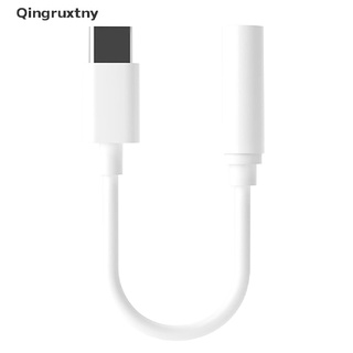 [qingruxtny] USB-C Type c To 3.5mm Audio Cable Adapter Aux Headphone Jack For Samsung Macbook [HOT]
