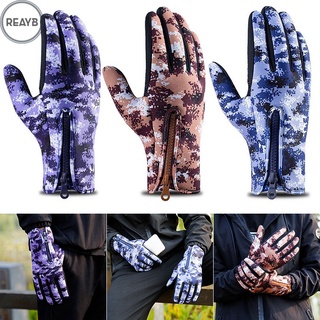 guantes impermeables para montar en invierno/guantes de pantalla a prueba de viento/guantes antideslizantes para llevar