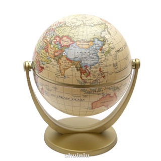Mini Globo del Mundo en Casa del Mundo/juguete Educativo Vintage/oficina/360 grados/estampa De estudio/Mapa De estudio