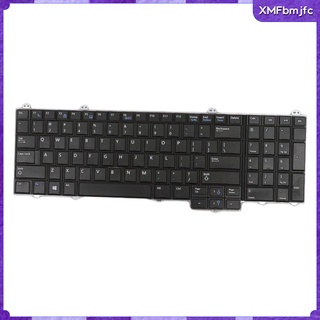 Laptop Notebook Replacement Keyboard Compatible for DELL Latitude E5540 English-Black