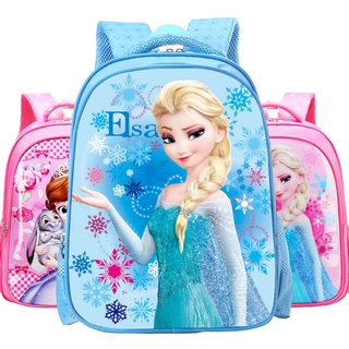 Bolsa de viaje Beg Sekolah KPOP de dibujos animados grande escuela primaria Frozen niña mochila bolsa de estudiante