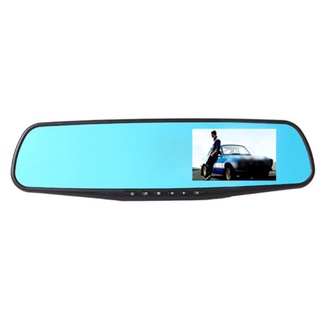 1080p 4.0 pulgadas pantalla coche espejo retrovisor tachograph conducción segura