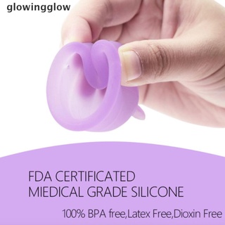 Glwg Menstrual Cup For Women Feminine Hygiene Product Medical Grade Silicone Vagina Glow