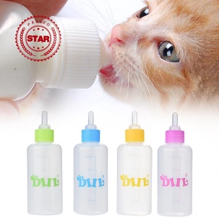 Pet gato perro botella de leche mascota cachorro gatito bebé Animal biberón alimentador conjunto R8A7