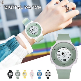Gmm reloj electrónico para niños Multi función minimalista Digital reloj astronauta patrón Dial Casual Unisex reloj deportivo