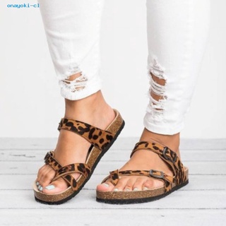 On Mujer Verano Playa Clip Dedo Del Pie Hebilla Correa Diapositiva Sandalias Zapatos Planas (6)