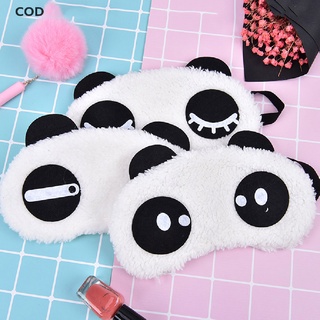 [COD] 1Pc Cute Panda Sleeping Face Eye Mask Blindfold Shade Travel Sleep Cover Light HOT