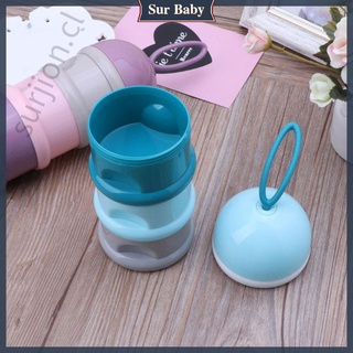 bebé multicapa de gran capacidad sellado niños leche en polvo latas de snack recipiente [surjion] (8)