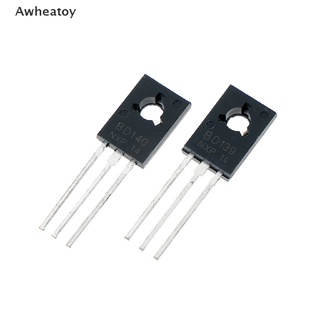 Awheatoy 20Pcs BD139 BD140 ( BD140 10Pcs + BD139 10Pcs ) TO-126 power transistors *Hot Sale