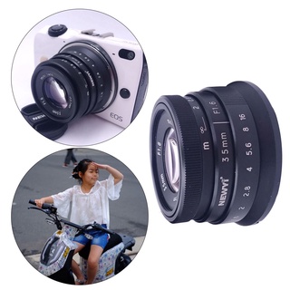 mini lente de cámara de 35 mm f/1.6 aps-c para canon eos m m2 m3 m5 m6 m10