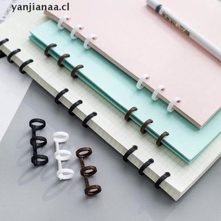 【yanjianaa】 2/3Pcs Book Binders Loose Leaf 3 Ring Calendar Circle Binder DIY Album Notebook CL