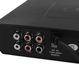 reproductor de dvd portátil para tv soporte usb puerto compacto multi región dvd/svcd/cd/disc reproductor con mando a distancia, no compatible con hd (7)