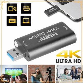Mini 4K 1080P HDMI a USB 3.0 Tarjeta de captura de video Grabacin de juegos