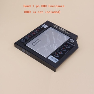 Darkhorse 2.5" Optibay SSD - marco de plástico a CD-ROM DVD SATA 3.0 Hdd 9,5 mm (5)