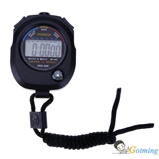 Cronómetro Digital LCD Impermeable Cronógrafo Contador Deportivo Alarma
