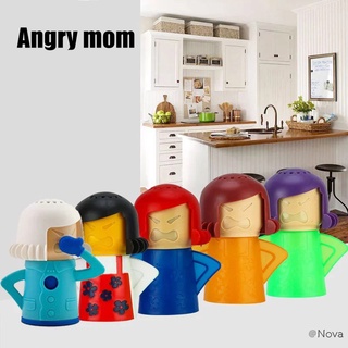 Kitchen Angry Mama - limpiador de microondas para microondas, limpiador de vapor, para cocina, nevera, limpieza (1)