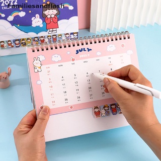 Fw++ 2022 Kawaii escritorio calendario Plan cuaderno lindo grande calendario de escritorio libro