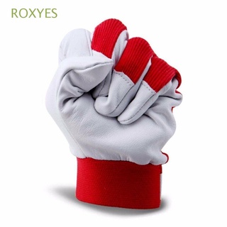 roxyes - guantes de soldadura duraderos, resistentes, soldadores, suministro de guantes de seguridad, resistentes al calor, guantes de soldadura (1)