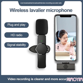 Micrófono inalámbrico De audio y grabación De video Para Iphone y Android con transmisión en Vivo/microfono Xy