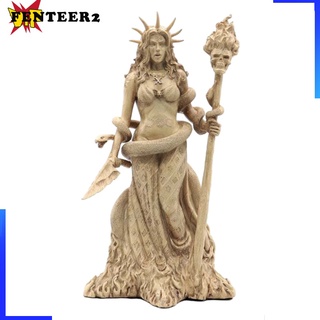 [Fenteer2 3c] estatua de la diosa griega de resina creativa vino escultura figura decoración de mesa hogar