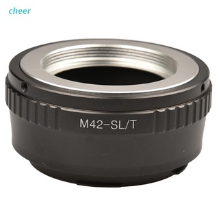 cheer Aluminum Metal M42 to SL/T Adapter ,42mm Screw Mount Lens Adpater Ring for Leica Cameras