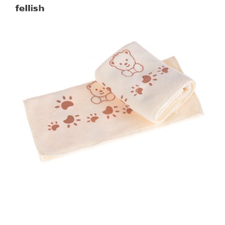 [Fellish] 5Pcs Cute Bear Baby Infant Bath Towel 25*50cm Kids Washcloth Towel 436CL (2)