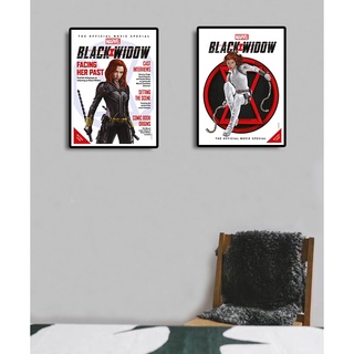 Black Widow 2021 Hot Movie Poster Marvel Vengadores Superhéroe Impresión Lienzo Pinturas Arte De Pared Imagen Sala De Estar Dormitorio Decoración Del Hogar (3)