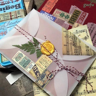 Guofu sobres De Papel Vintage con letras Para tarjetas/sobres De Papel Para boda