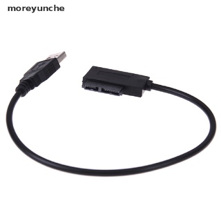 moreyunche usb a 7+6 13pin slim sata/ide cd dvd rom adaptador de cable de unidad óptica cl