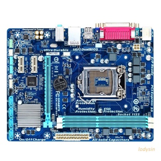lody For GA-H61M-Ds2 Desktop Motherboard H61 Socket LGA 1155 i3 5 i7 DDR3 16G uATX UEFI BIOS H61M-DS2 Used Mainboard (1)
