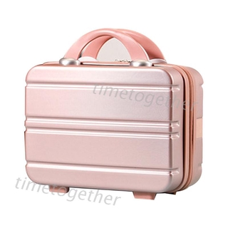 time* viaje de mano equipaje cosmético caso pequeño maquillaje bolsa de transporte Mini maleta