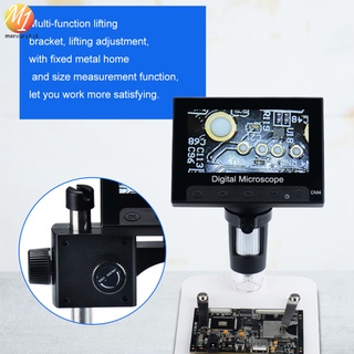 4.3 Inch LCD Digital Microscope Endoscope Recording USB 500-1000X Magnification With 8 Adjustable LED Lights