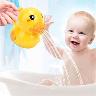 liann lindo pato riego puede baño juguete lavado de pelo para bebé niño playa piscina ducha (5)