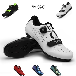 los hombres de bicicleta de carretera zapatos de ciclismo premium microtex zapatos con cleat hombres spd zapatos negro blanco hombres ciclismo spinning zapatos