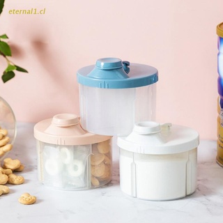 ETE 4-Grids Portable Baby Food Storage Box Infant Milk Powder Organizer Container