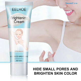 sevenfire 60ml axilas reparación crema hidratante absorción rápida cuidado de la piel axilas oscuro blanqueamiento de la piel crema corporal para niña
