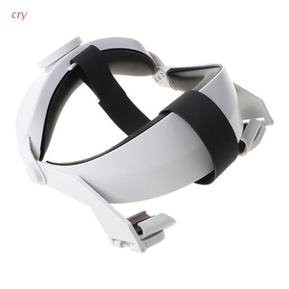 cry 1set diadema antideslizante correa de fijación ajustable correa de cabeza vr casco cinturón para -oculus quest 2 vr auriculares