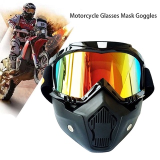 Crosail Outdoor Basikal Unisex Casco De Moto Gafas De Protección Ocular Antiviento Máscara De Motocicleta Ciclismo